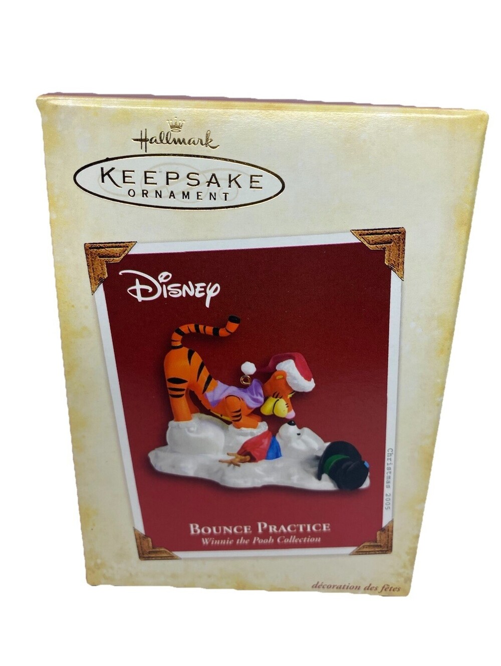 2005 Hallmark Keepsake Ornament   "Bounce Practice" Winnie the Pooh Collection